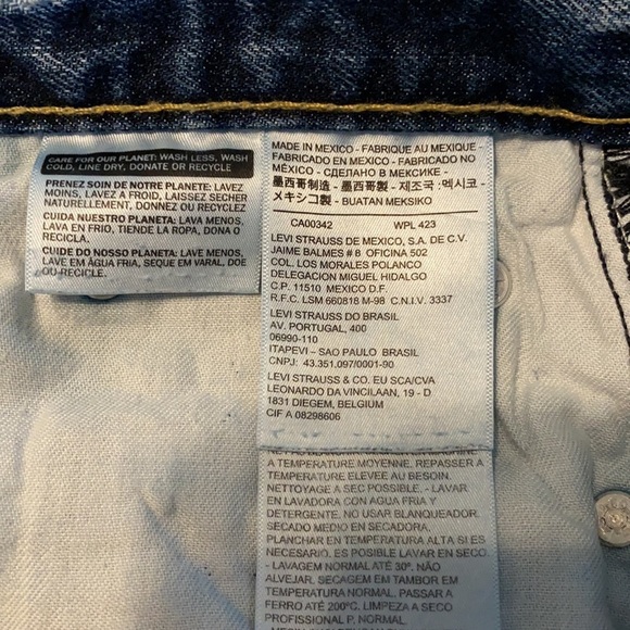 Levi Strauss Men’s 559 Jeans W30 L 32 straight Leg - Picture 5 of 12